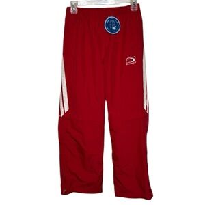NEW VINTAGE Old Navy 2004 y2k | Red Zip Off Convertible Windbreaker Pants
